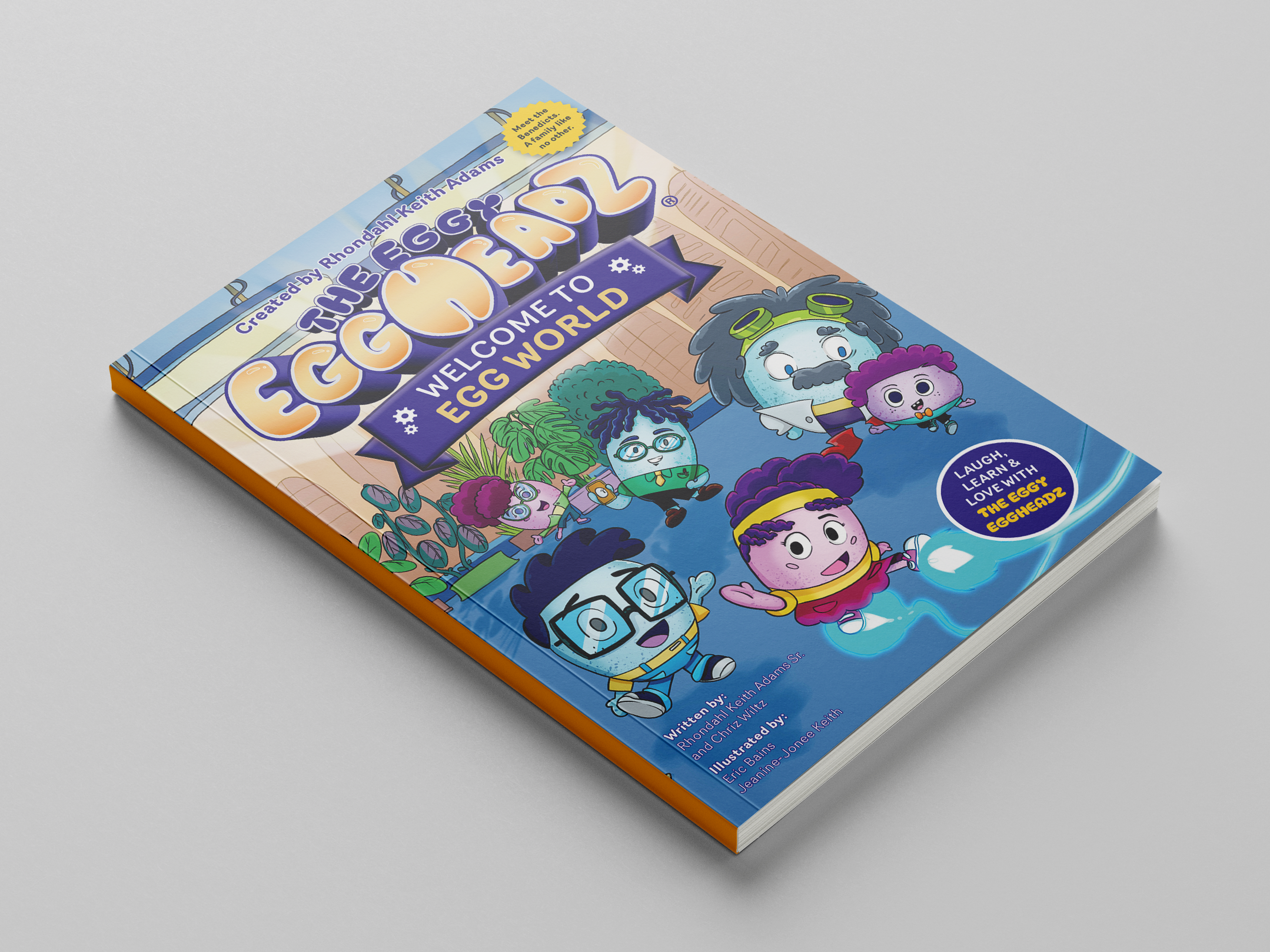The Eggy Egg Headz Book #1